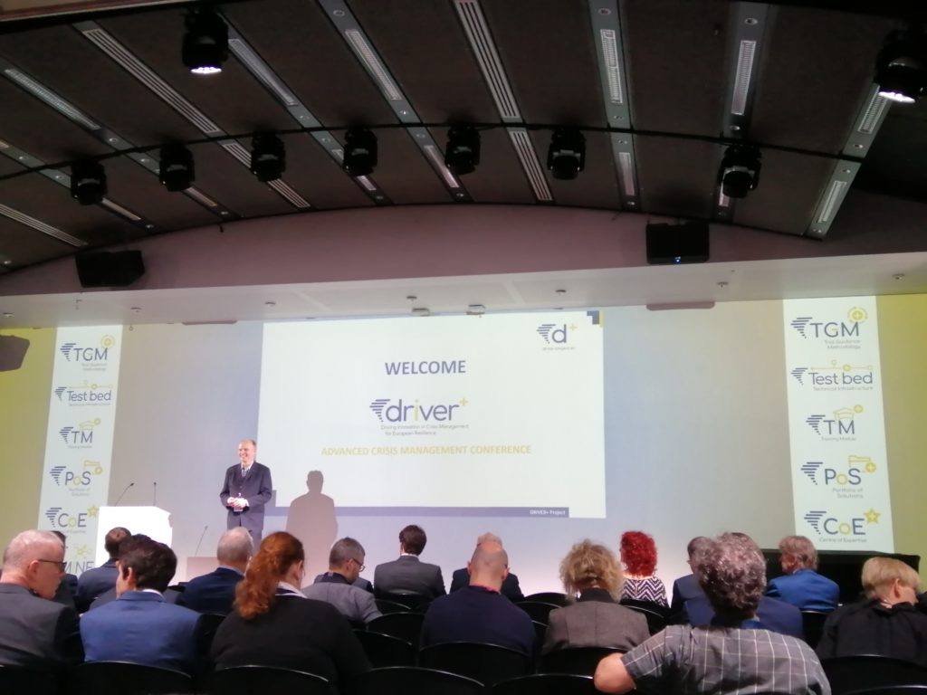 Dr. Marcel van Berlo opens the Driver+ Final Conference